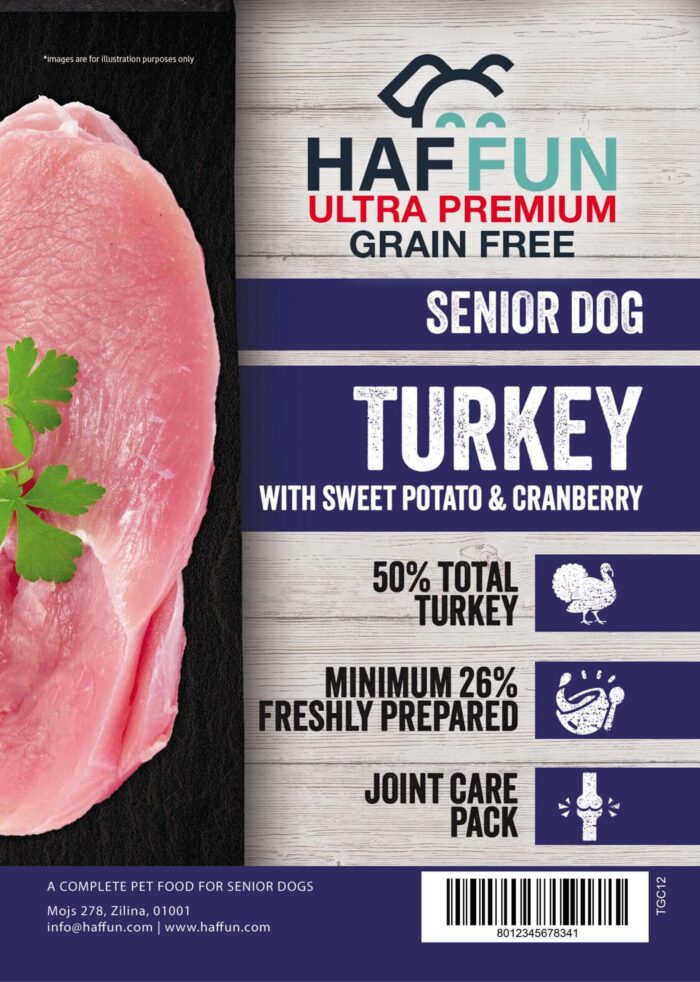 Adult Senior Grain-Free - Turkey with Sweet Potato and Cranberry